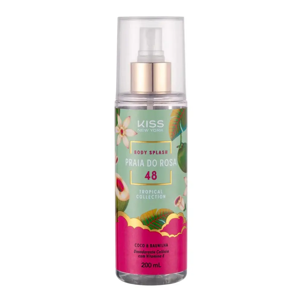 Body Splash Kiss New York Praia do Rosa 48 200ml