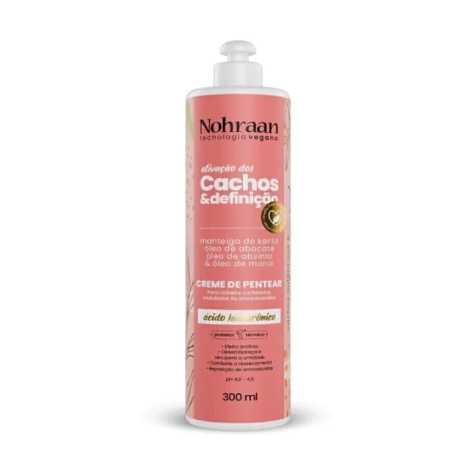 Creme de Pentear Nohraan Ativação dos Cachos & Definição Absinto 300ml