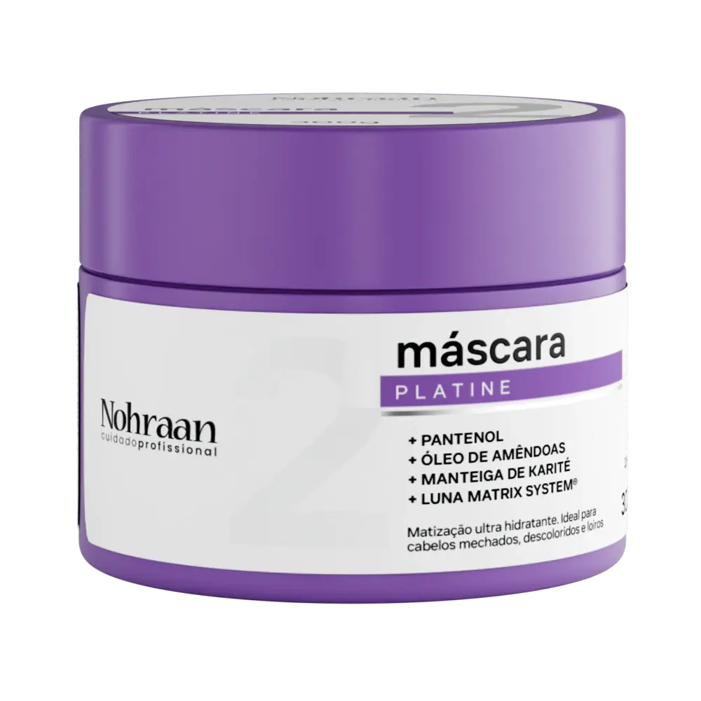 Máscara Matizadora Nohraan Platine 300g