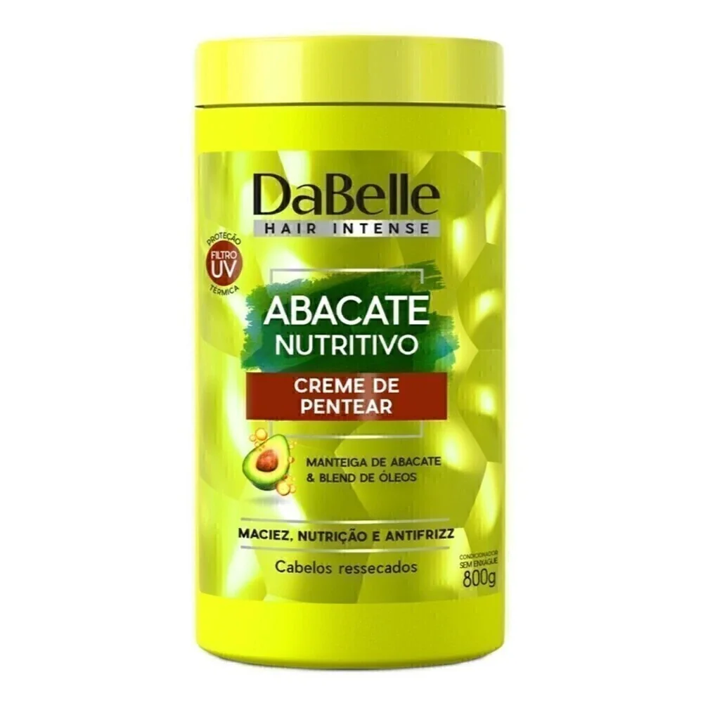 Creme de Pentear Dabelle Abacate Nutritivo 800g