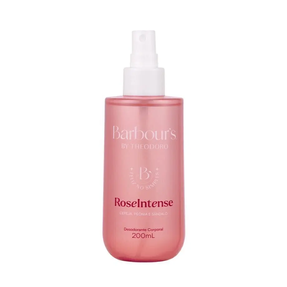 Body Splash Barbour's By Theodoro Rose Intense 200ml
