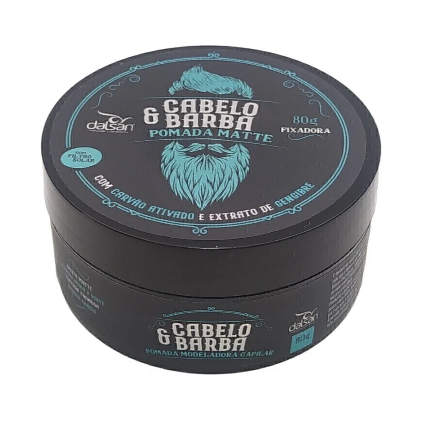 Pomada Modeladora Dalsan Cabelo & Barba 80g