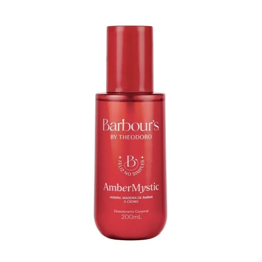 Body Splash Barbour's By Theodoro Amber Mystic 200ml