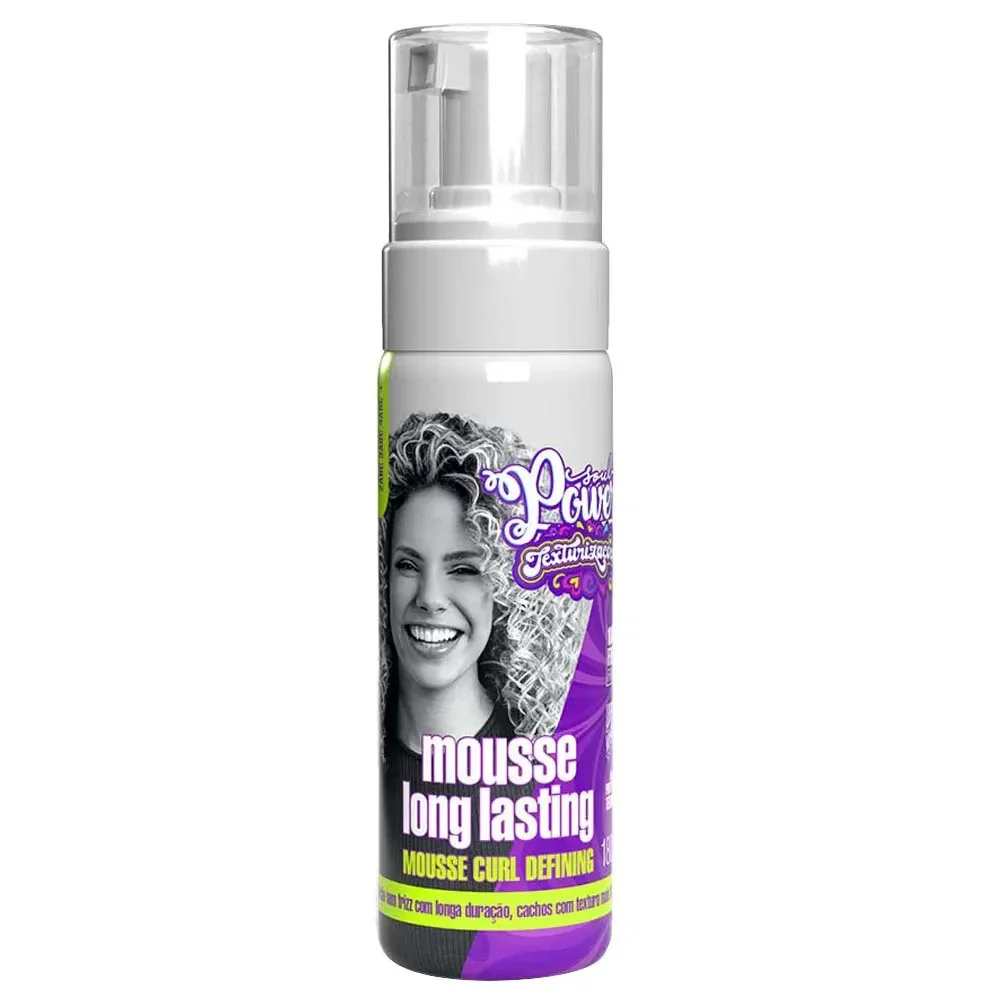Mousse Soul Power Long Lasting Texturizações 180ml