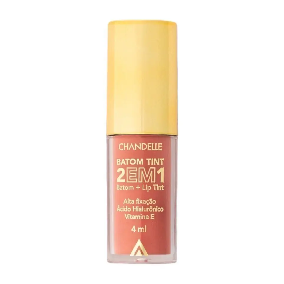 Batom Tint Chandelle 2 em 1 Rosa Suave
