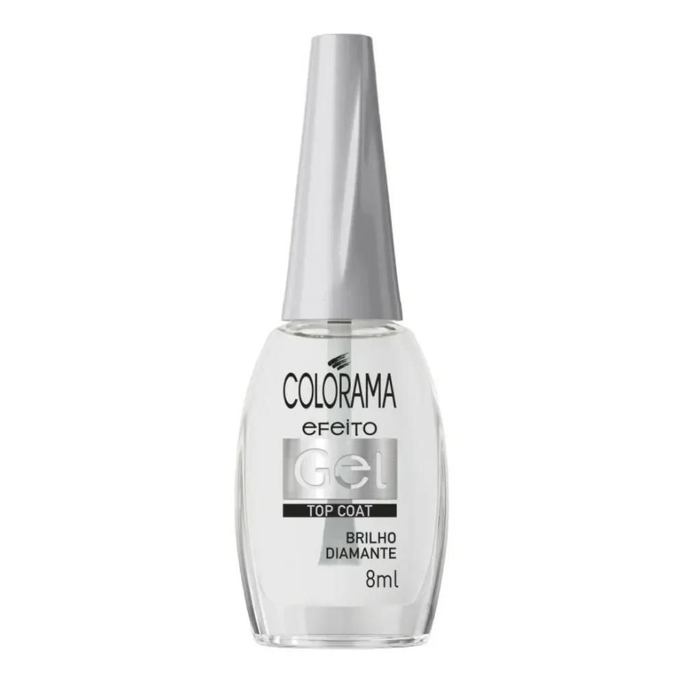 Esmalte Colorama Top Coat Efeito Gel 8ml