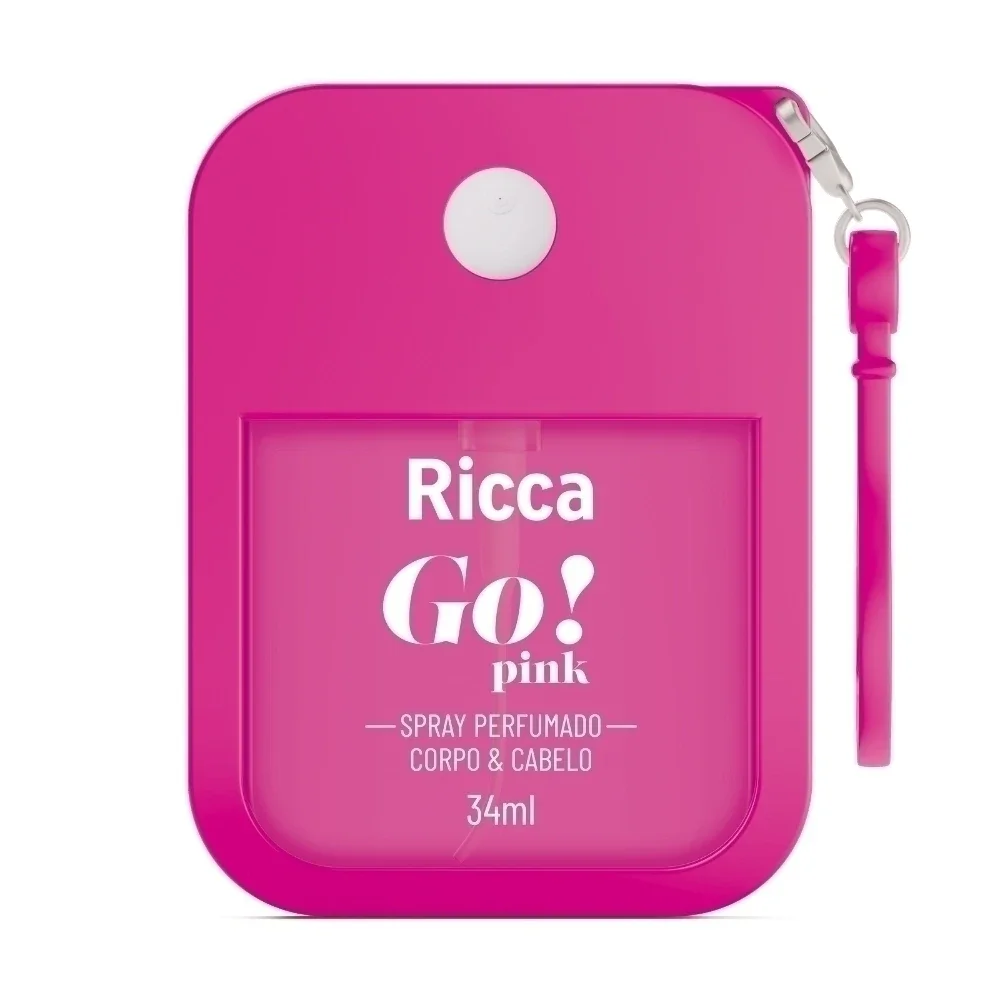 Spray Perfumado Ricca Go! Pink 34ml