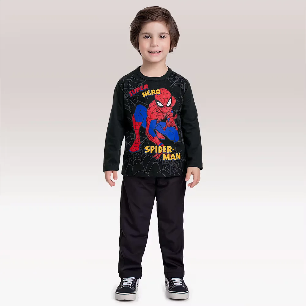 Camiseta manga longa Spider-man — imagem 1