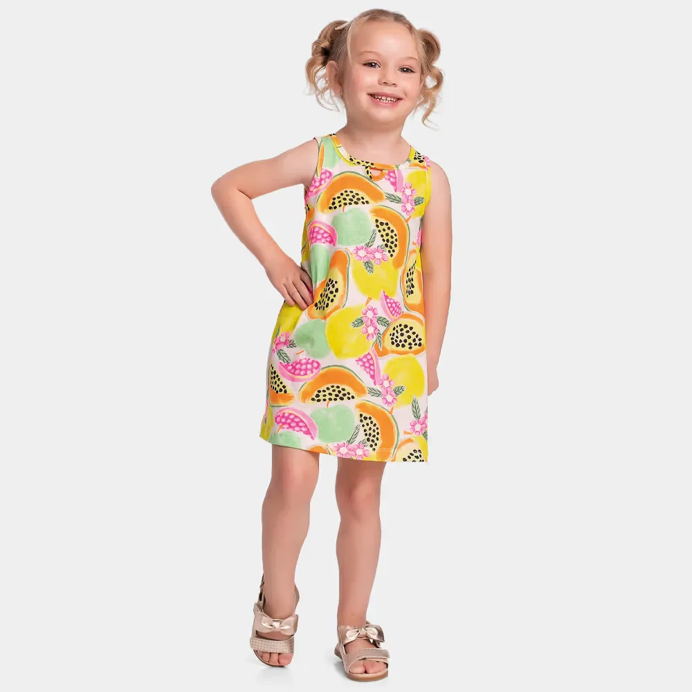 Vestidos de frutas colorido — imagem 1