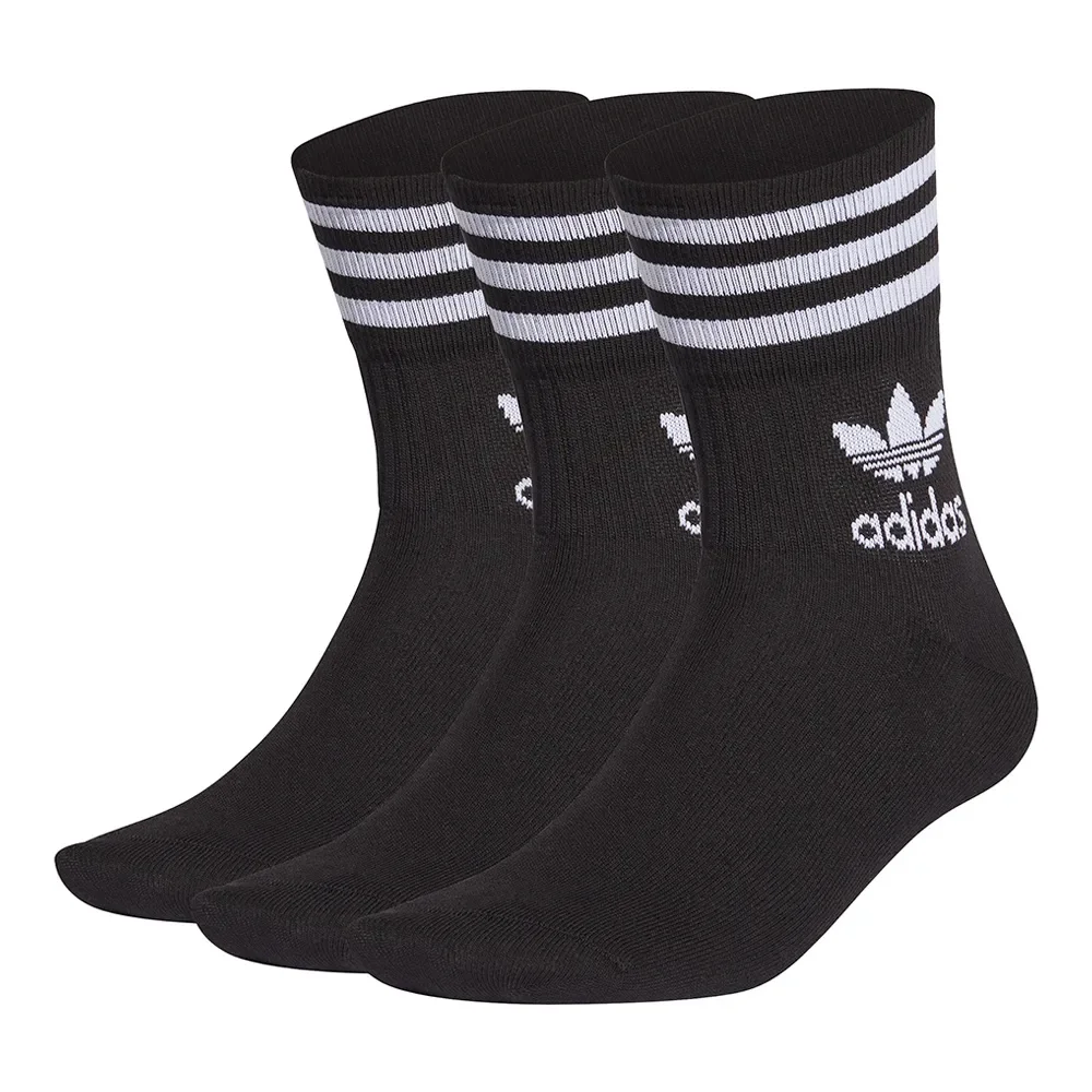Meia adidas Mid Cut 3 Pares