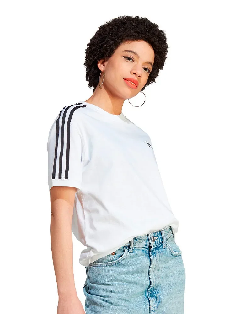 Camiseta Adidas 3 Stripes Feminina — imagem 1