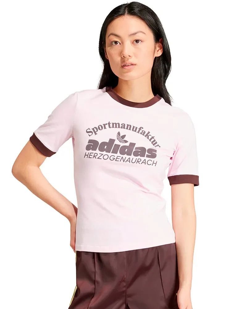 Camiseta Adidas Retro Feminina — imagem 1