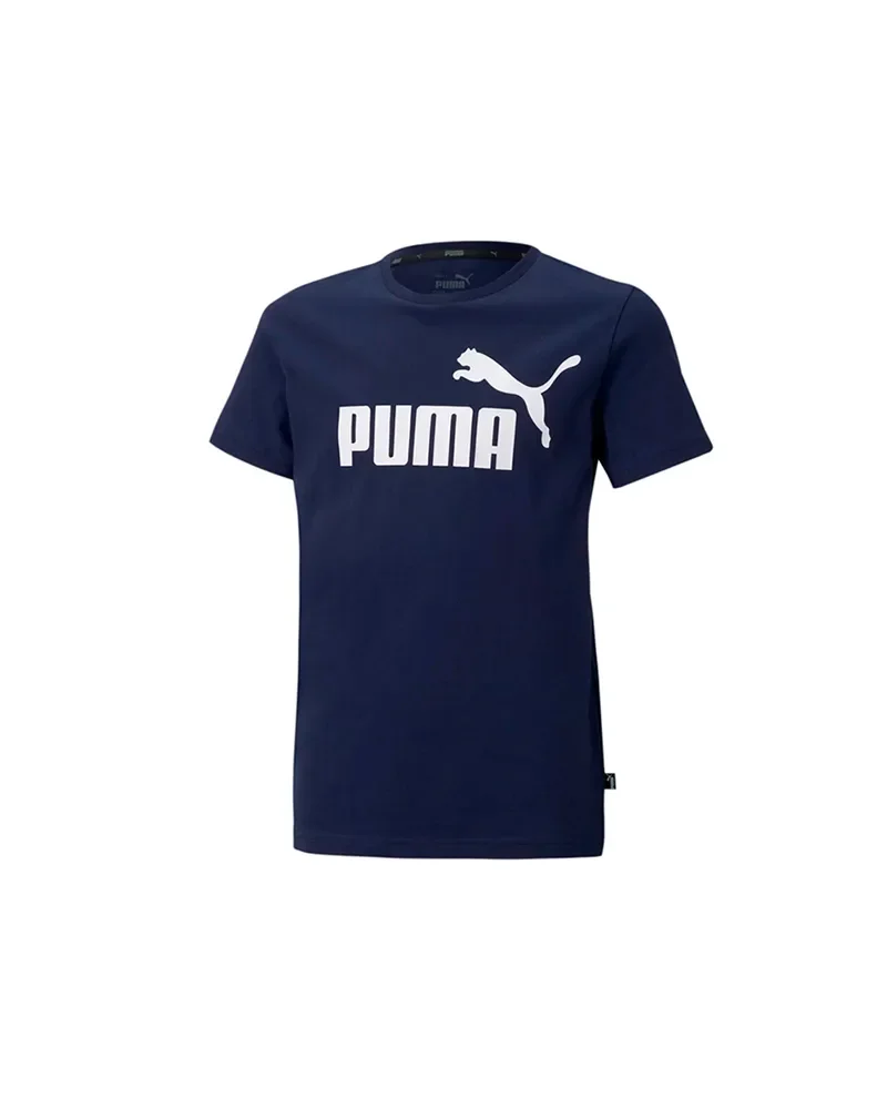 Camiseta Puma Ess Logo Infantil — imagem 1