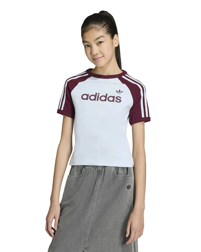 Camiseta Adidas 3 Stripes Sl Infantil
