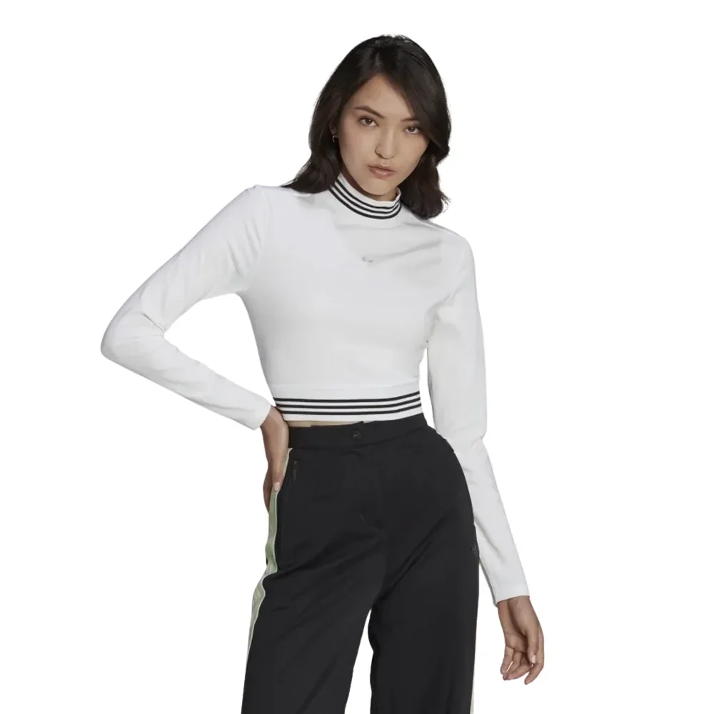 Cropped Adidas Stripes Feminino — imagem 1
