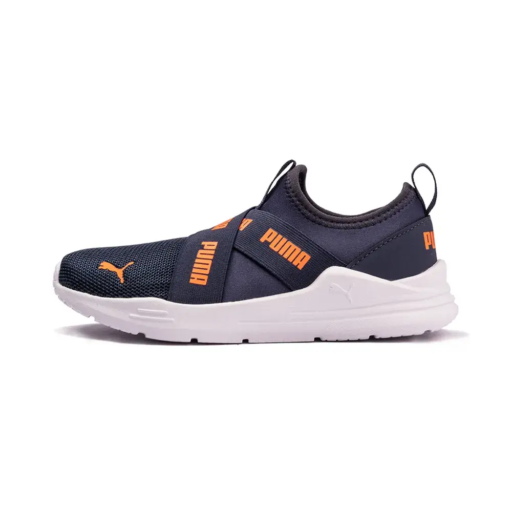 Tênis Puma Wired Run Slip-on Os Infantil