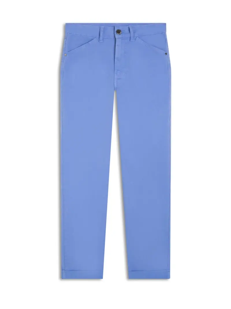 Calça Color Canvas Cigarrete Royal