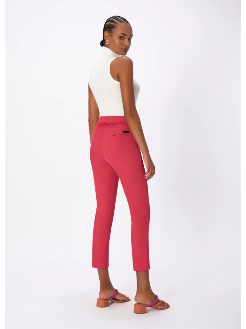 Calça Babados Rosa Dirty