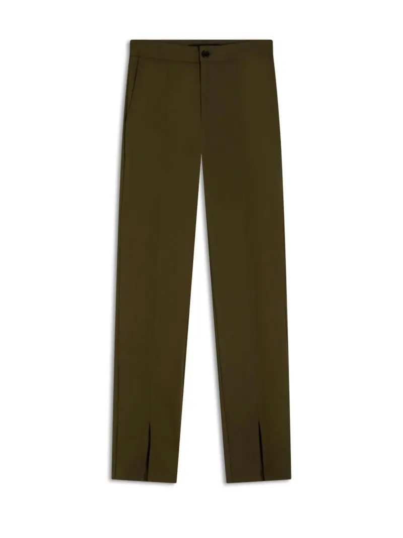 Calça Power Skinny Front Verde Oliva