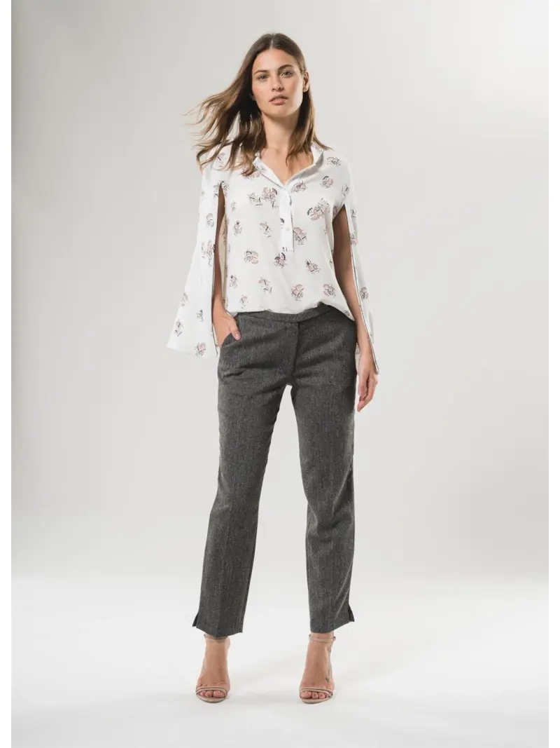Camisa Floral Nouveau Estampado