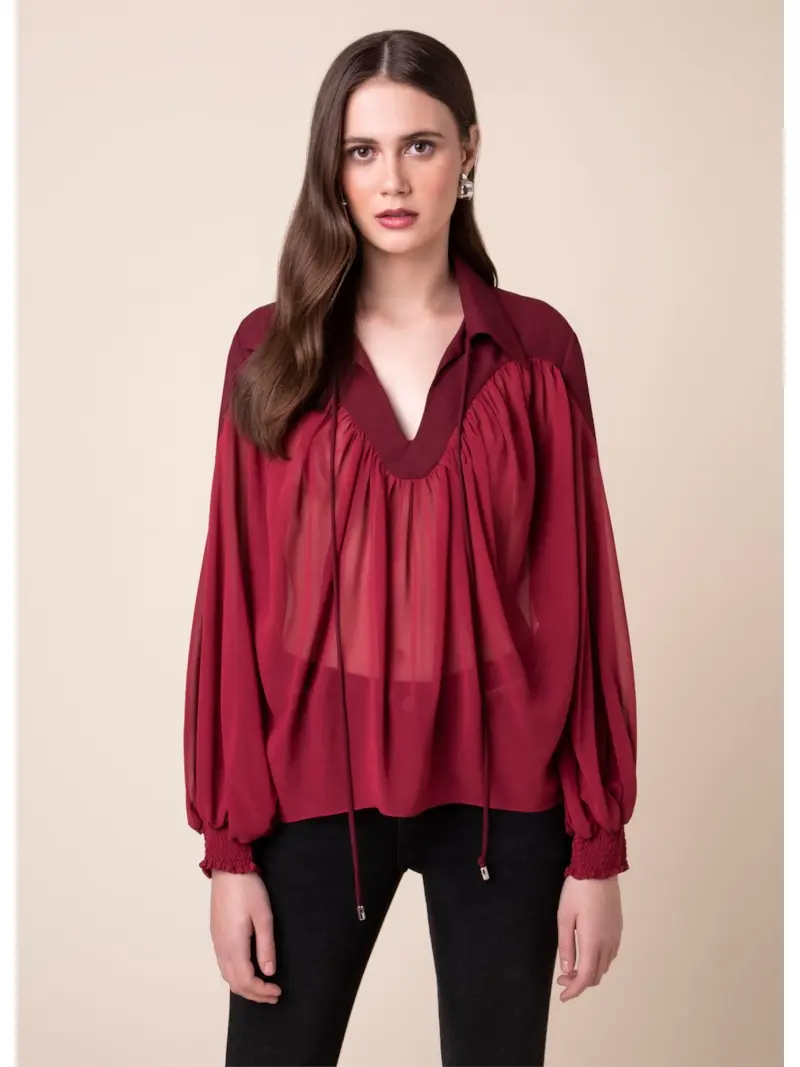 Camisa Gota Vinho