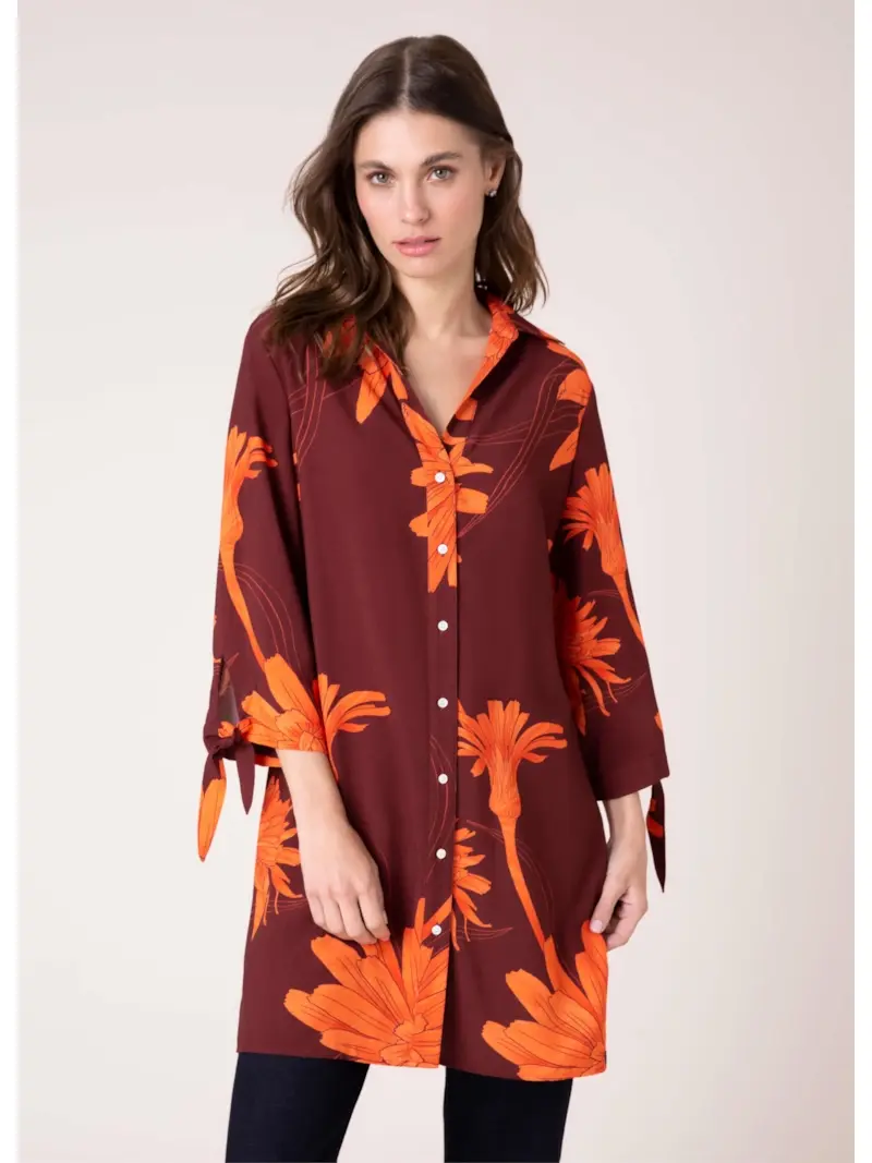 Chemise Alegra Bordeaux