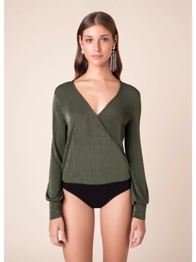 Body Jersey Verde Militar