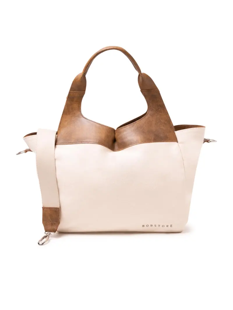 Bolsa Lona Silk Off White