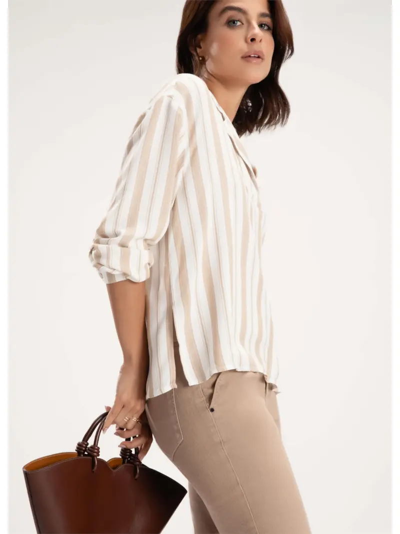 Bata Lux Stripes Areia