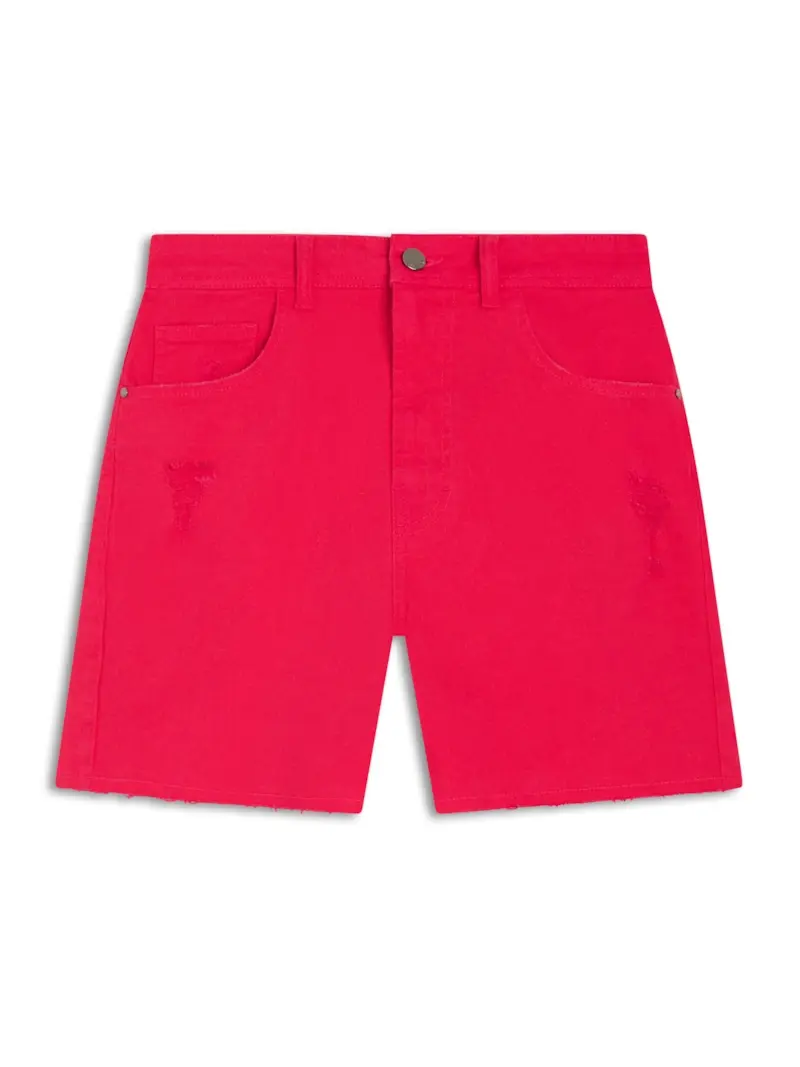 Bermuda Color Vintage Denim Pink