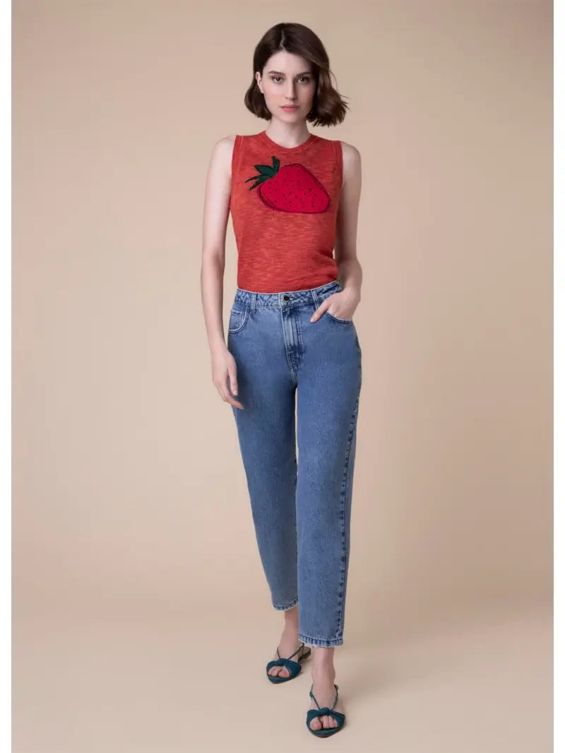 Blusa Morango Vermelho