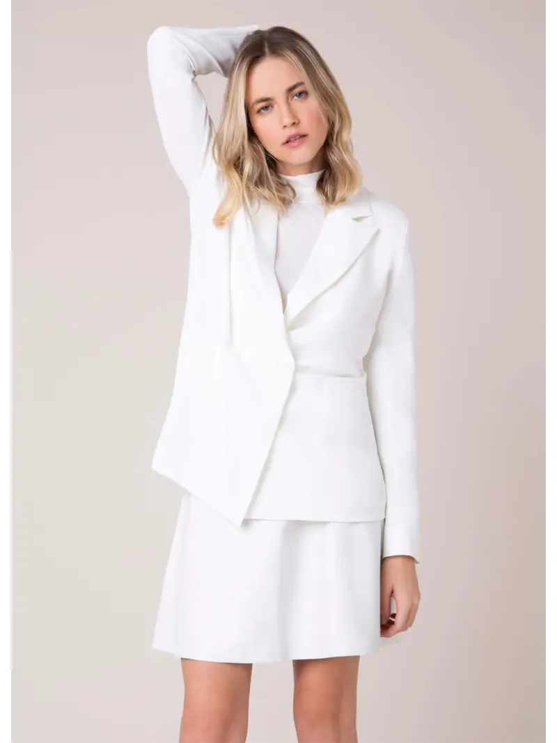 Blazer Alfa Color Off White