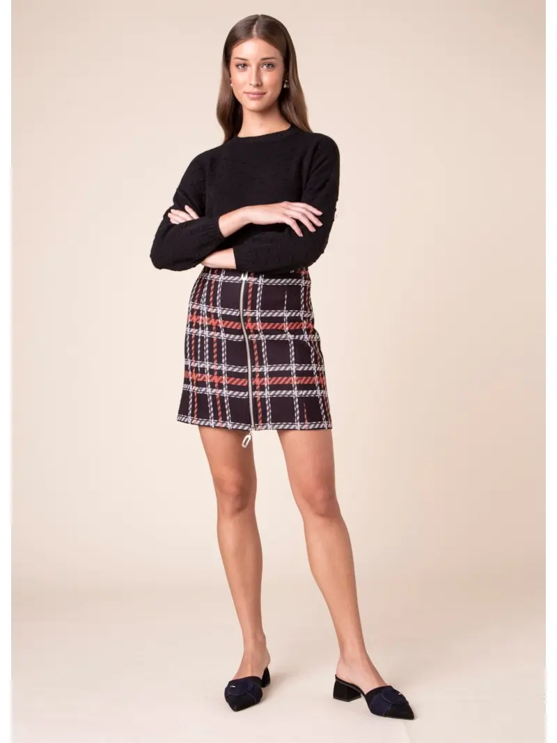 Saia Tweed Shetland Xadrez