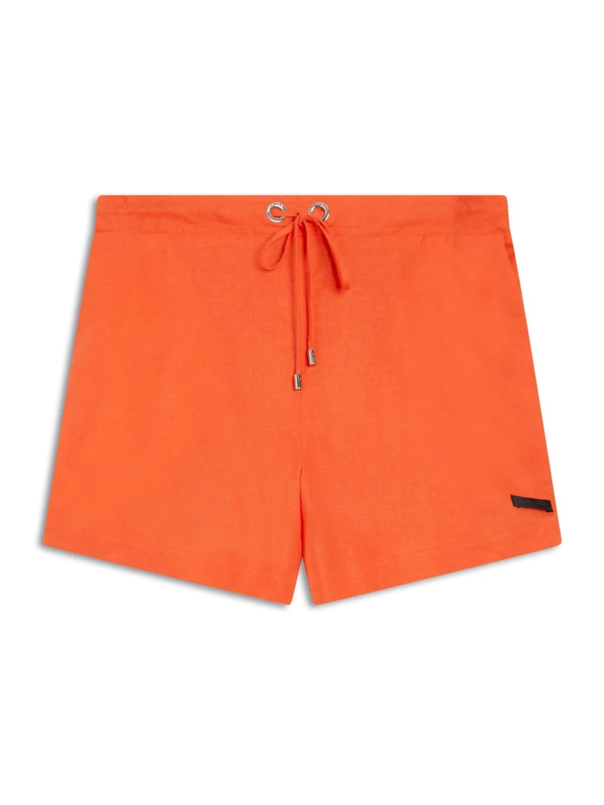 Short Linho Elástico Laranja — imagem 1