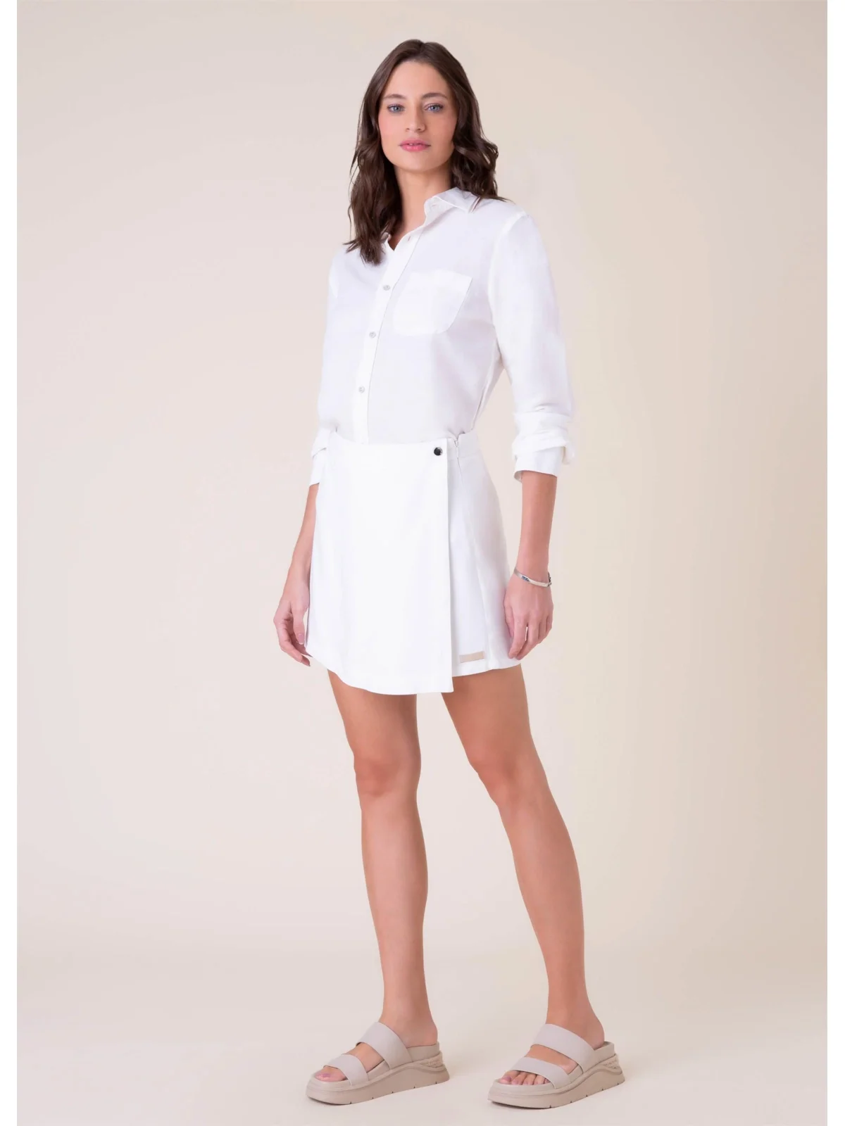 Short Saia Helo Off White — imagem 1