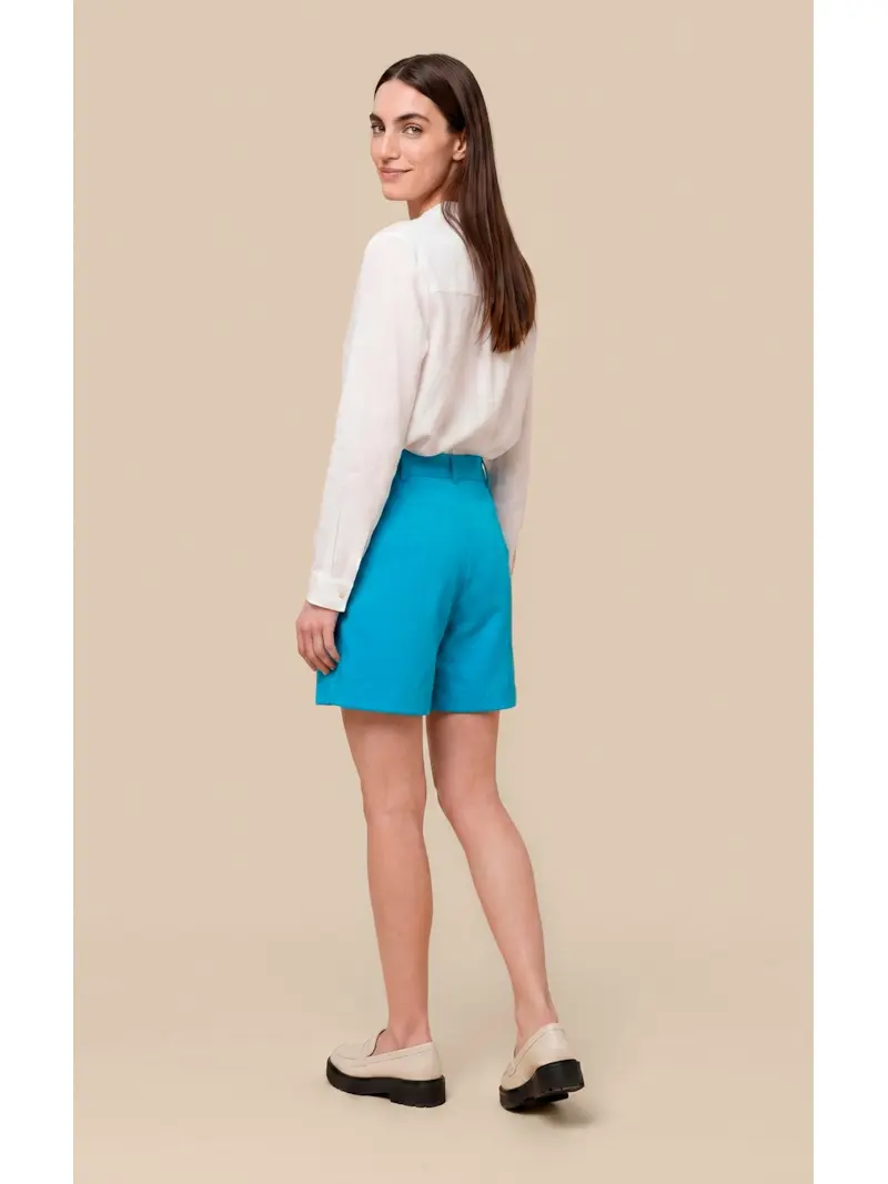 Shorts Sabrina Jogging Color Turquesa