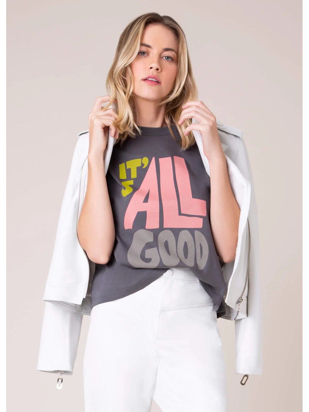 T-Shirt All Good Charcoal — imagem 1