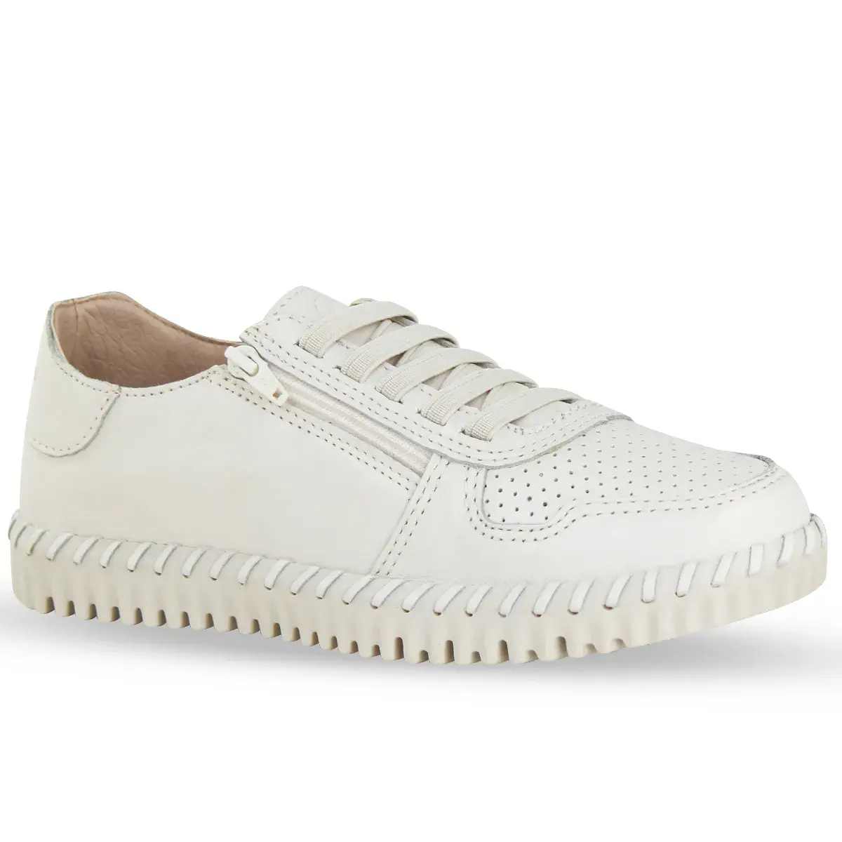 Tênis Twister Couro Burnish Off White