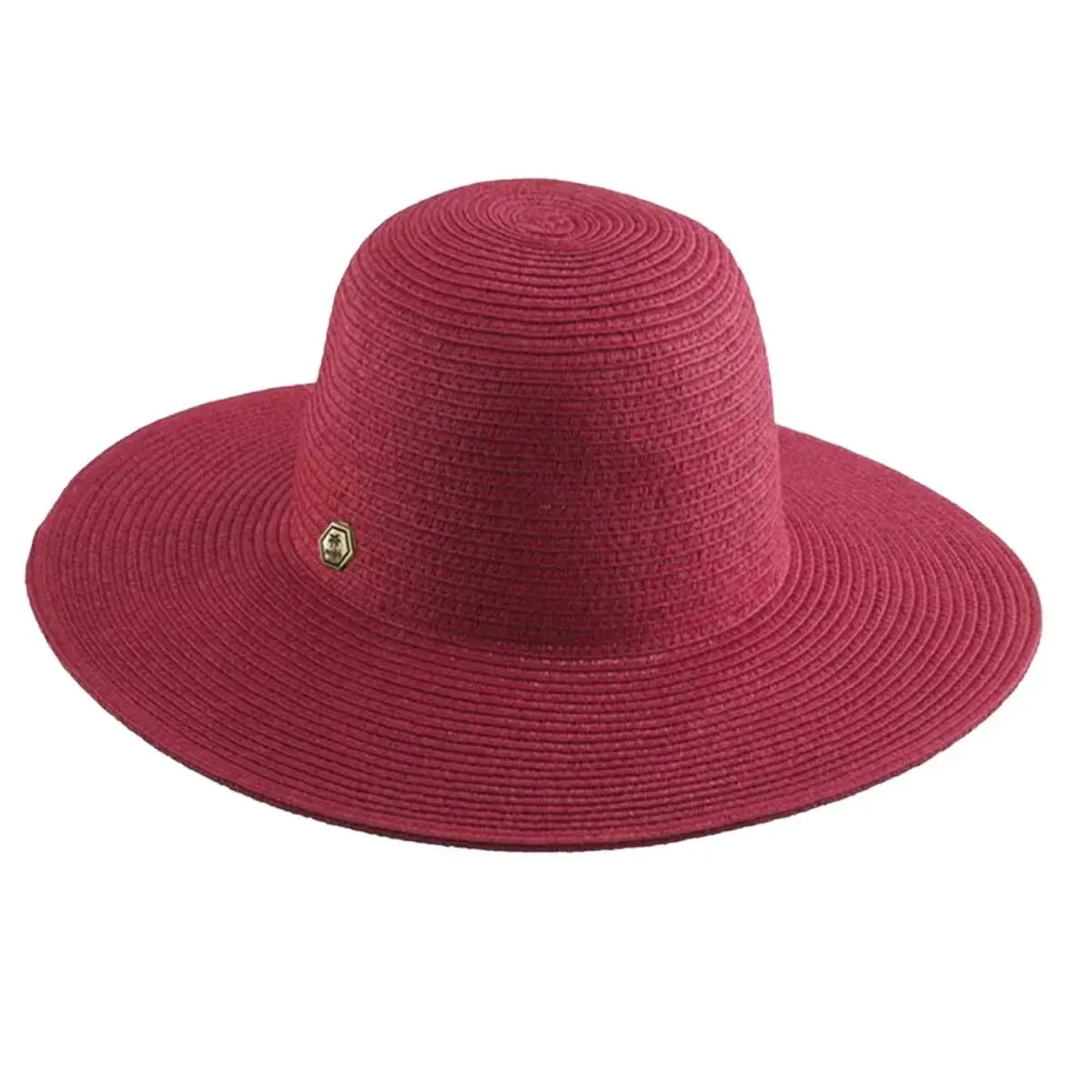 Chapéu Aba Longa Oval Vermelho Manly