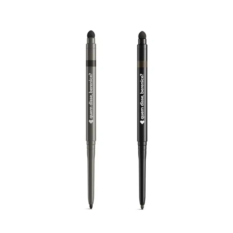 Combo Quem Disse, Berenice? Lápis Para Olhos Esfumador: Preto 200mg + Marrom 200mg