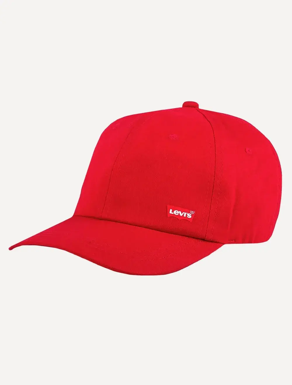 Boné Levis Masculino Curved Visor New Batwing Cap Vermelho