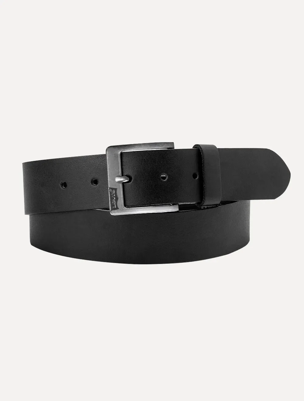 Cinto Levis Masculino Couro Vertical Batwing Preto — imagem 1
