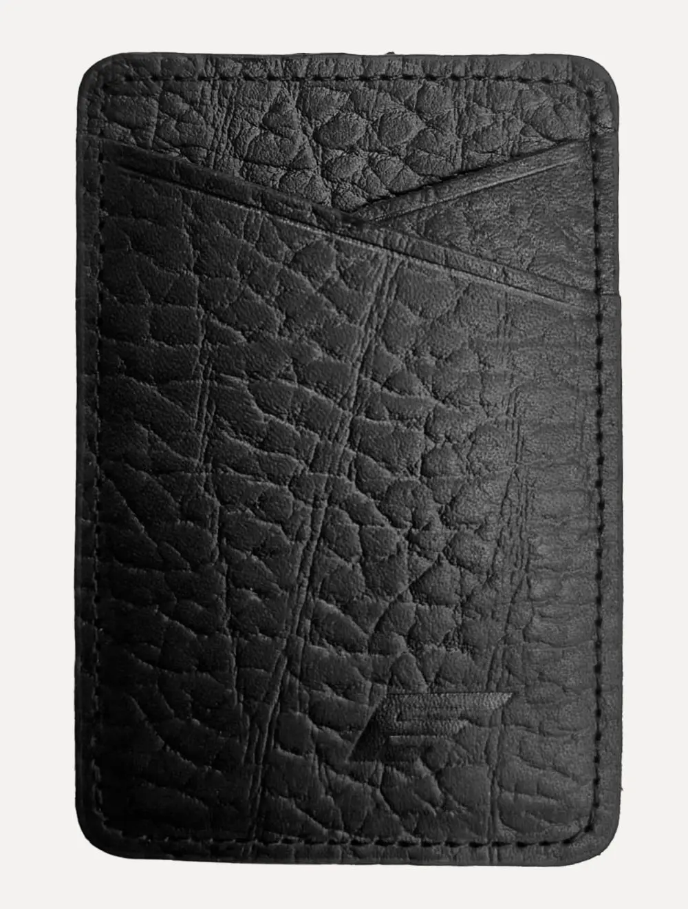 Carteira Ellus Masculina Porta-Cartão Couro Celular Preta