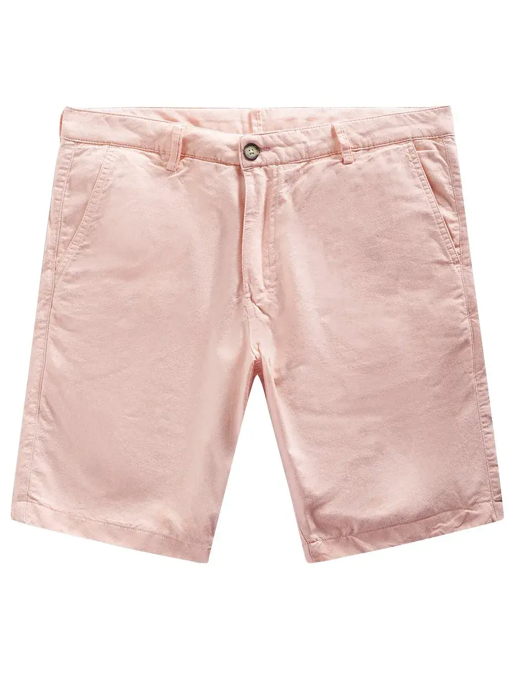 Bermuda Reserva Masculina Eco Viscose Lisa Rosa Claro