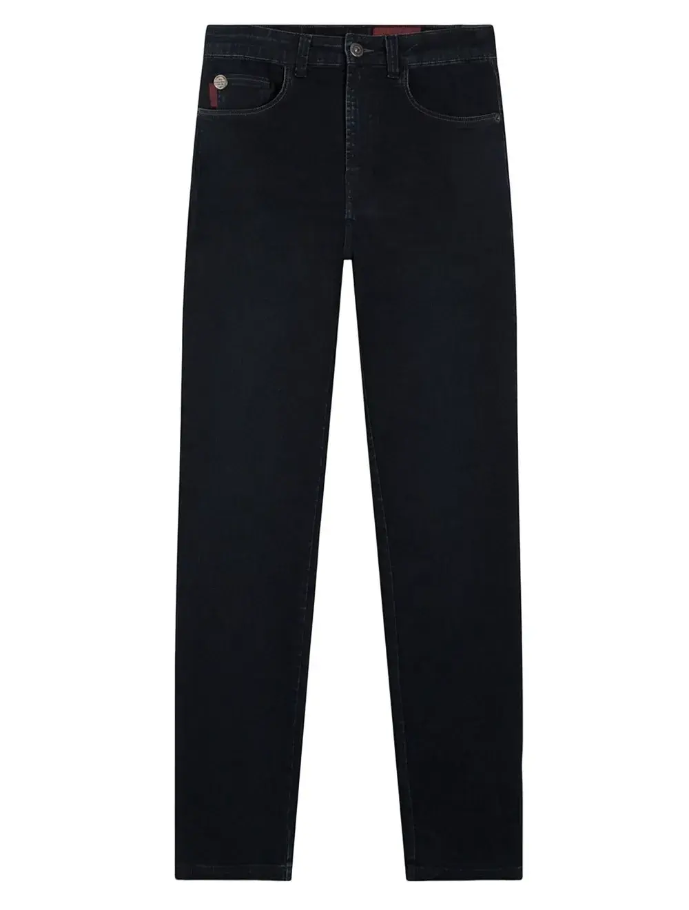 Calça Ellus Jeans Masculina Skinny Classic Intense Blue 5 Pockets Escura