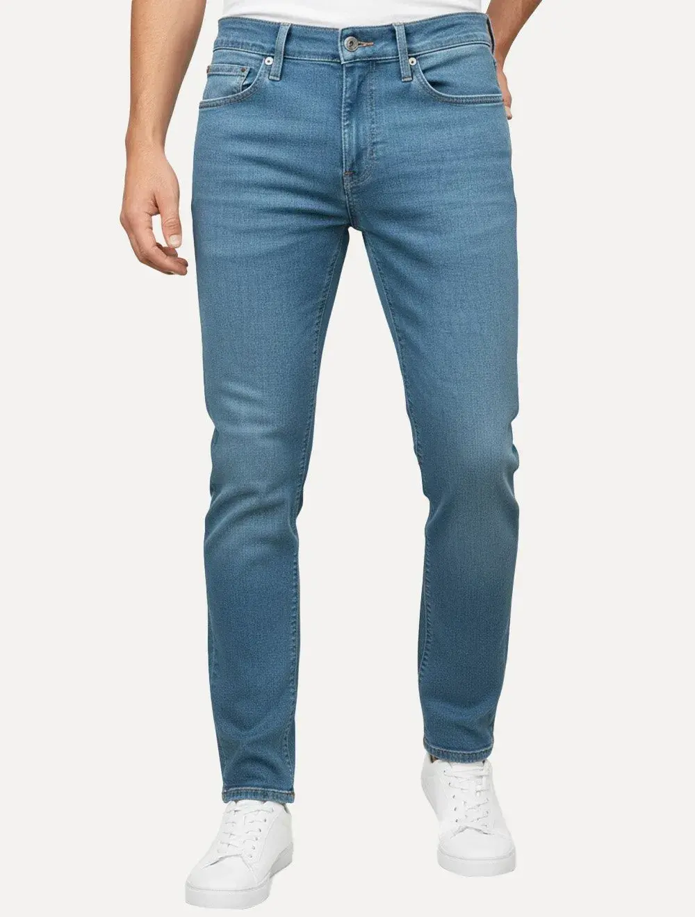 Calça Jeans Levis Masculina 514 Straight Blue Médio