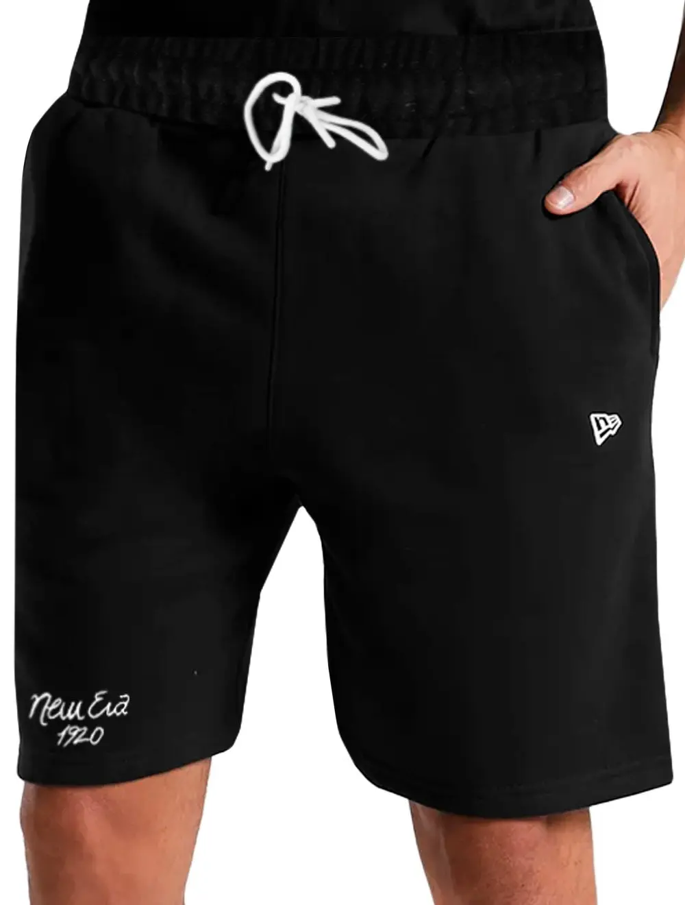 Bermuda New Era Masculina Moletom 1920 Classic Preta