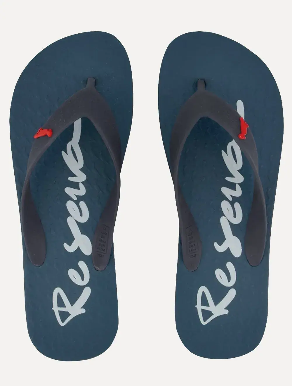 Chinelo Reserva Masculino Mar Script Azul Marinho