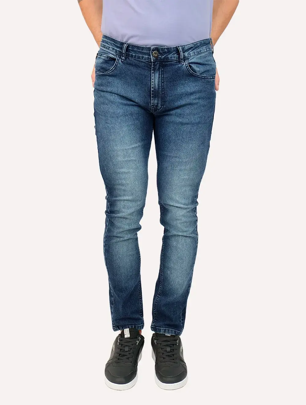 Calça Ellus Jeans Masculina Skinny First Blue Azul Médio