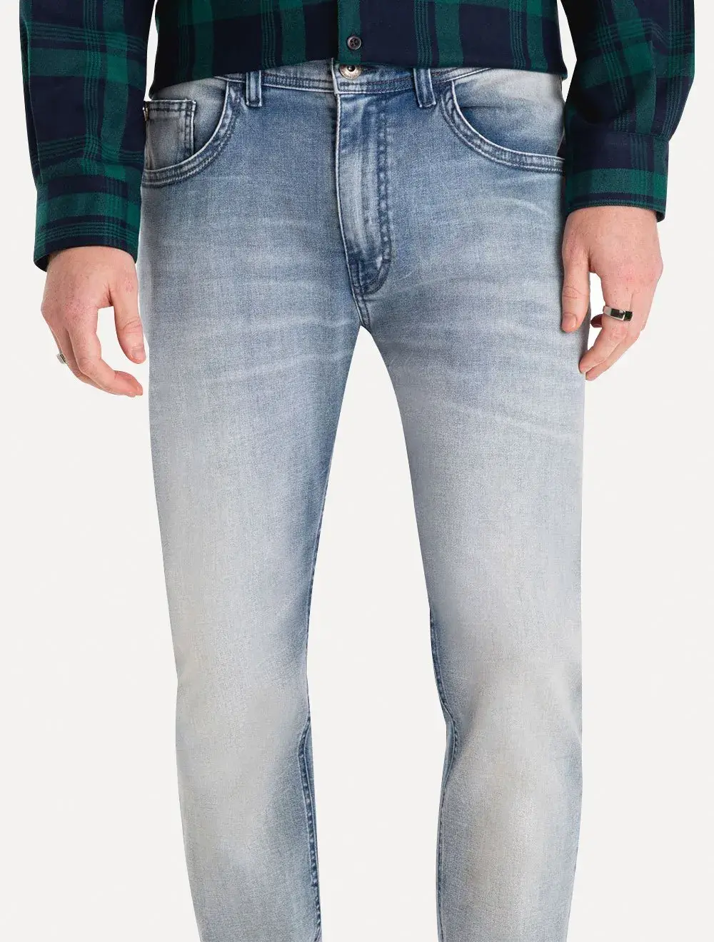 Calça Ellus Jeans Masculina Skinny Jogging Memory Zetex Clara